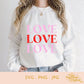 Love Love Love | SVG PNG JPG