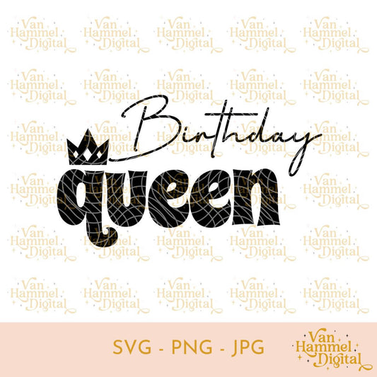 Birthday Queen | SVG JPG PNG