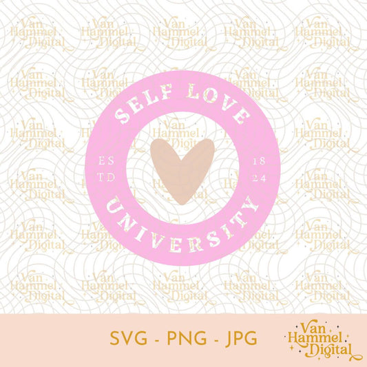 Self Love University | Hartje | SVG PNG JPG